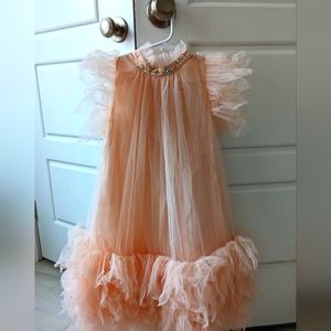 Tutu Du Monde Dahlia Tulle Dress in blush